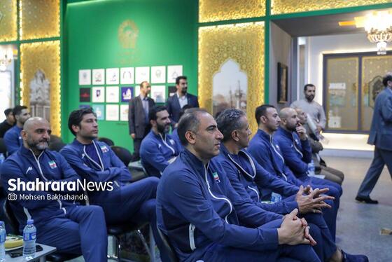 گزارش تصویری | مراسم اهدای کاپ قهرمانی تیم ملی والیبال به موزه آستان قدس رضوی (۲۹ اردیبهشت ۱۴۰۴)