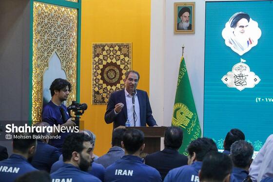 گزارش تصویری | مراسم اهدای کاپ قهرمانی تیم ملی والیبال به موزه آستان قدس رضوی (۲۹ اردیبهشت ۱۴۰۴)