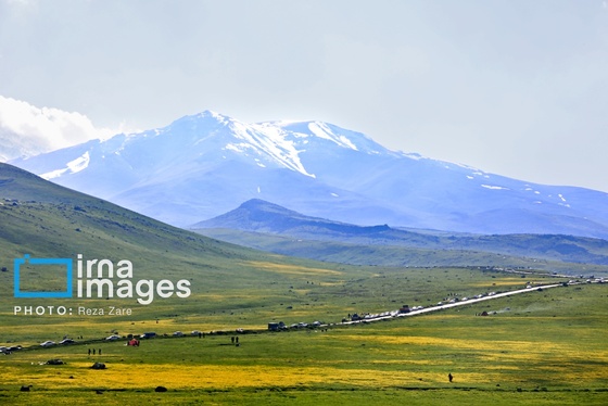 ایران زیباست | طبیعت بهاری دامنه کوه سبلان