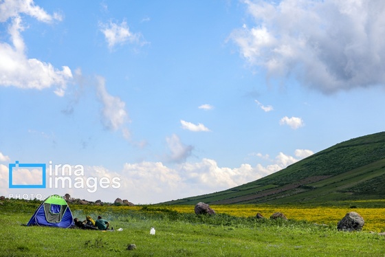 ایران زیباست | طبیعت بهاری دامنه کوه سبلان
