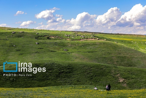 ایران زیباست | طبیعت بهاری دامنه کوه سبلان