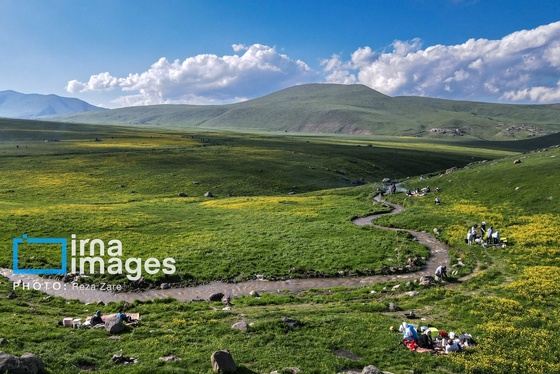 ایران زیباست | طبیعت بهاری دامنه کوه سبلان