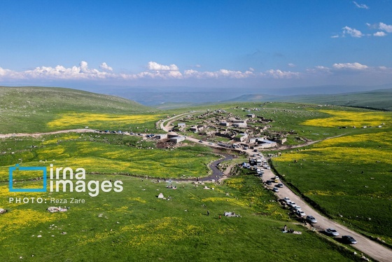 ایران زیباست | طبیعت بهاری دامنه کوه سبلان