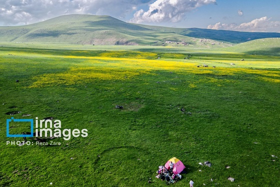 ایران زیباست | طبیعت بهاری دامنه کوه سبلان