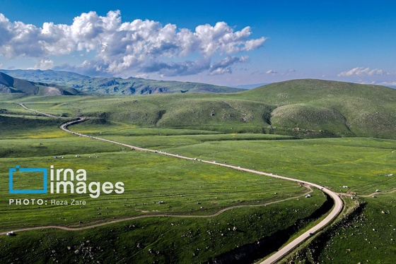 ایران زیباست | طبیعت بهاری دامنه کوه سبلان