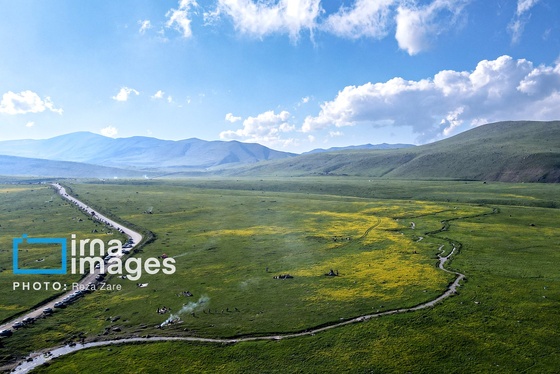 ایران زیباست | طبیعت بهاری دامنه کوه سبلان