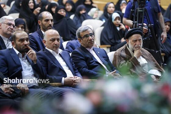 گزارش تصویری | مراسم اولین سالگرد شهادت آیت‌الله رئیسی و شهدای خدمت