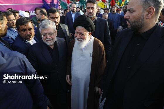گزارش تصویری | مراسم بزرگداشت شهدای خدمت در میدان شهدای مشهد