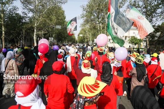 گزارش تصویری | همایش «صبح و نشاط» در بوستان کوهسنگی