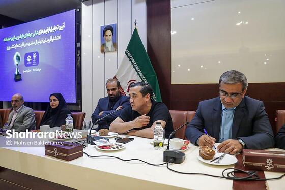 گزارش تصویری | مراسم تجلیل شهرداری از افتخارآفرینان فوتبال پایه مشهد در کشور