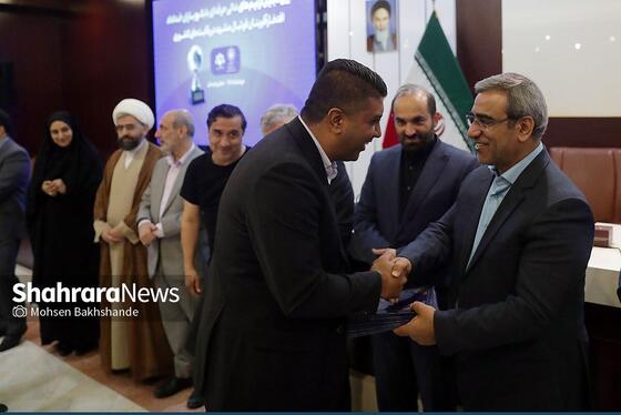گزارش تصویری | مراسم تجلیل شهرداری از افتخارآفرینان فوتبال پایه مشهد در کشور