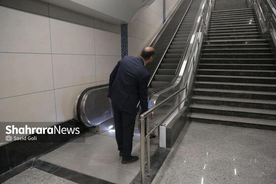 گزارش تصویری | بازدید میدانی مدیران شهرداری مشهد از فعالیت فاز یک خط سه مترو (۵ خرداد ۱۴۰۴)