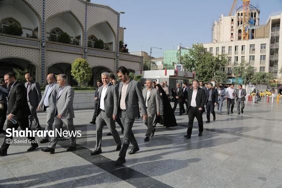 گزارش تصویری | بازدید میدانی مدیران شهرداری مشهد از فعالیت فاز یک خط سه مترو (۵ خرداد ۱۴۰۴)