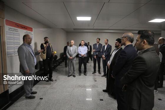 گزارش تصویری | بازدید میدانی مدیران شهرداری مشهد از فعالیت فاز یک خط سه مترو (۵ خرداد ۱۴۰۴)