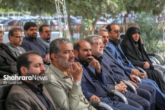 گزارش تصویری | آیین رونمایی از ماشین‌آلات پیشرفته تراش و اجرای آسفالت و بهره‌برداری از کارخانه تولید قیر امولسیون در مشهد