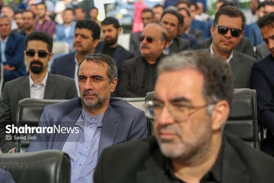 گزارش تصویری | آیین رونمایی از ماشین‌آلات پیشرفته تراش و اجرای آسفالت و بهره‌برداری از کارخانه تولید قیر امولسیون در مشهد