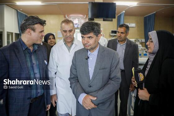 گزارش تصویری | بازدید سرزده فرماندار مشهد از بیمارستان شهیدکامیاب (اورژانس سزاوار)