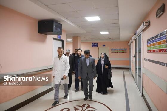 گزارش تصویری | بازدید سرزده فرماندار مشهد از بیمارستان شهیدکامیاب (اورژانس سزاوار)