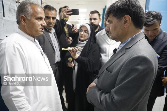 گزارش تصویری | بازدید سرزده فرماندار مشهد از بیمارستان شهیدکامیاب (اورژانس سزاوار)