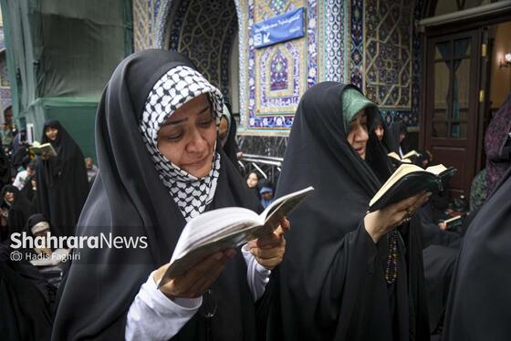 گزارش تصویری | قرائت دعای عرفه در حرم امام‌رضا(ع) (۱۵ خرداد ۱۴۰۴)