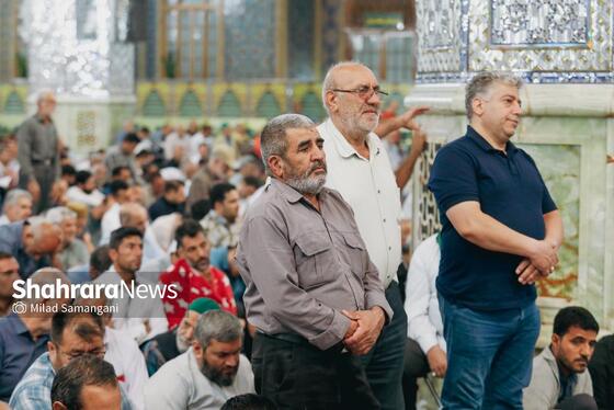گزارش تصویری | اقامه نماز عید قربان در حرم رضوی (۱۶ خرداد ۱۴۰۴)