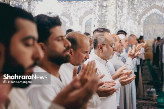 گزارش تصویری | اقامه نماز عید قربان در حرم رضوی (۱۶ خرداد ۱۴۰۴)
