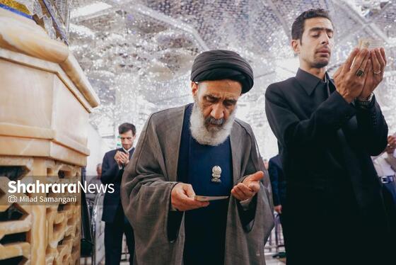 گزارش تصویری | اقامه نماز عید قربان در حرم رضوی (۱۶ خرداد ۱۴۰۴)