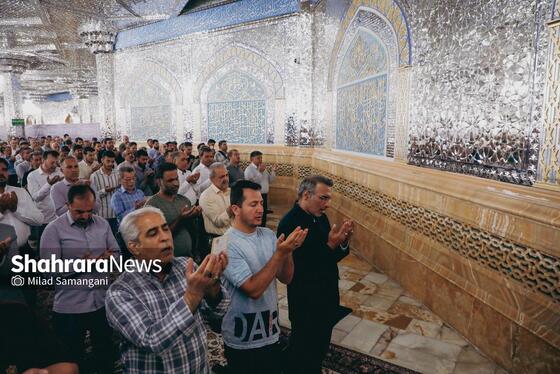 گزارش تصویری | اقامه نماز عید قربان در حرم رضوی (۱۶ خرداد ۱۴۰۴)