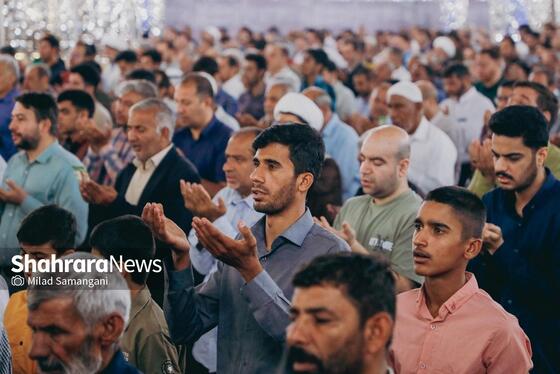 گزارش تصویری | اقامه نماز عید قربان در حرم رضوی (۱۶ خرداد ۱۴۰۴)