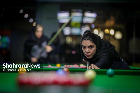 گزارش تصویری | مسابقات رنکینگ اسنوکر کشوری دختران در مشهد