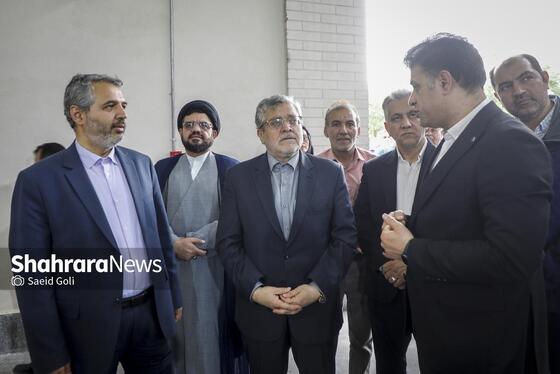 گزارش تصویری | افتتاح انبار پشتیبانی خدمات شهری منطقه ۱۰ به همراه ۱۹ پروژه عمرانی، ورزشی و فضای سبز