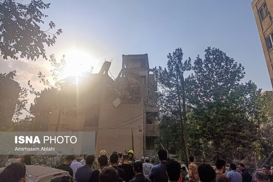 گزارش تصویری | حمله رژیم صهیونیستی به نقاطی از تهران (۲)