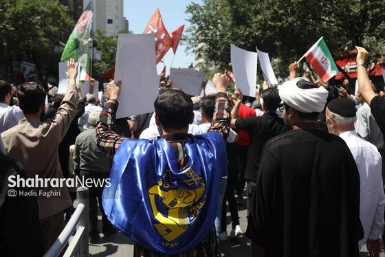 گزارش تصویری | راهپیمایی ضدصهیونیستی در مشهد (۲۳ خرداد ۱۴۰۴)