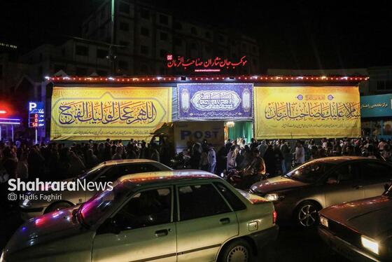 گزارش تصویری | حال‌وهوای خیابان امام‌رضا(ع) مشهد در شب عید غدیر ۱۴۰۴