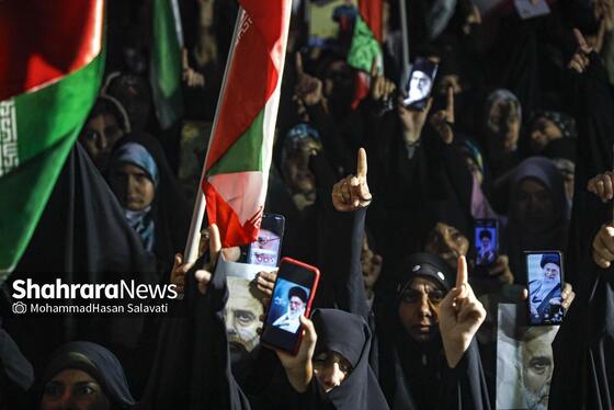 گزارش تصویری| تجمع مردم مشهد برای تجدید بیعت با رهبر معظم انقلاب(۲۸ خرداد ۱۴۰۴)