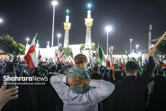 گزارش تصویری| تجمع مردم مشهد برای تجدید بیعت با رهبر معظم انقلاب(۲۸ خرداد ۱۴۰۴)