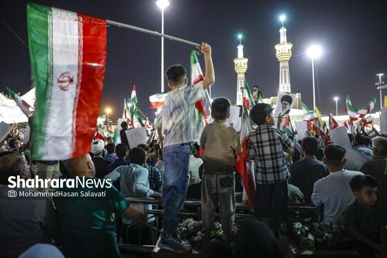 گزارش تصویری| تجمع مردم مشهد برای تجدید بیعت با رهبر معظم انقلاب(۲۸ خرداد ۱۴۰۴)