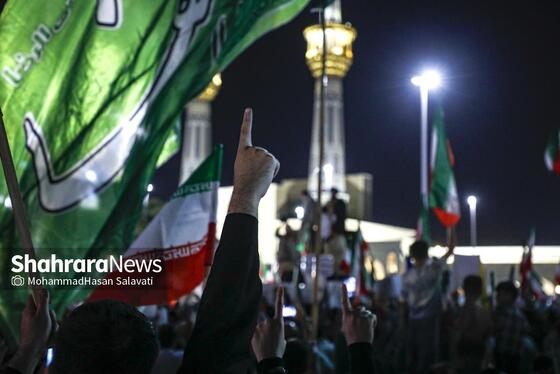 گزارش تصویری| تجمع مردم مشهد برای تجدید بیعت با رهبر معظم انقلاب(۲۸ خرداد ۱۴۰۴)