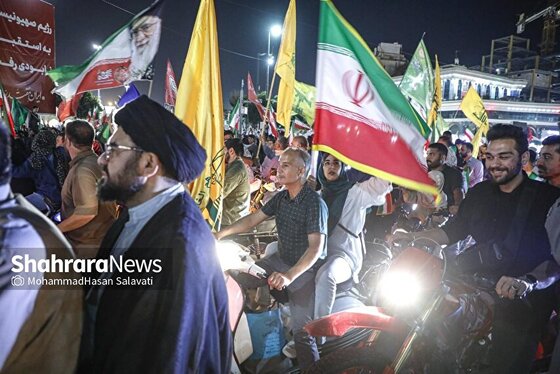 گزارش تصویری| تجمع مردم مشهد برای تجدید بیعت با رهبر معظم انقلاب(۲۸ خرداد ۱۴۰۴)