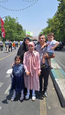 حضور باشکوه مردم در نماز جمعه همدلی و ایستادگی در دانشگاه تهران (۳۰ خرداد ۱۴۰۴) + عکس و فیلم