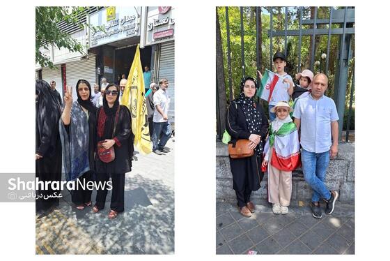 گزارش تصویری | حضور شگفت انگیز مردم تهران در شرایط جنگی به صورت خانوادگی در نماز جمعه