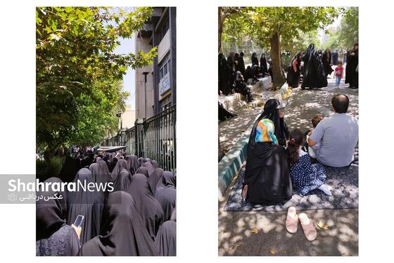 گزارش تصویری | حضور شگفت انگیز مردم تهران در شرایط جنگی به صورت خانوادگی در نماز جمعه