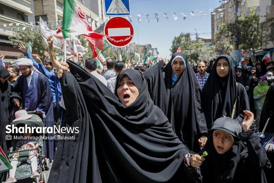 گزارش تصویری | حضور باشکوه مردم مشهد در راهپیمایی جمعه «همدلی و ایستادگی» (۳۰ خرداد ۱۴۰۴)