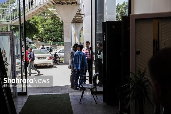 گزارش تصویری | بازسازی صحنه قتل در خیابان توس ۳۳ مشهد