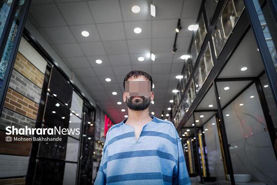گزارش تصویری | بازسازی صحنه قتل در خیابان توس ۳۳ مشهد