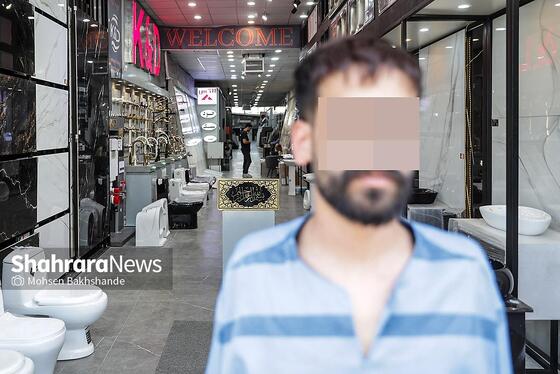 گزارش تصویری | بازسازی صحنه قتل در خیابان توس ۳۳ مشهد