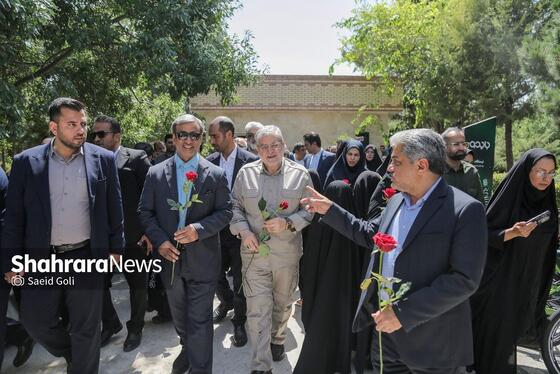 گزارش تصویری | آیین بهره‌برداری از بوستان بانوان «نصرت» مشهد (۲ تیر ۱۴۰۴)