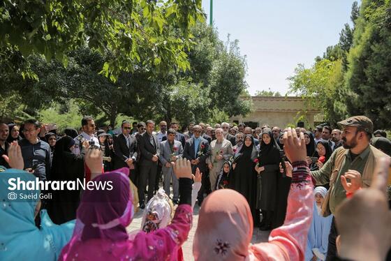 گزارش تصویری | آیین بهره‌برداری از بوستان بانوان «نصرت» مشهد (۲ تیر ۱۴۰۴)