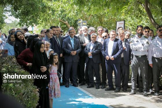 گزارش تصویری | آیین بهره‌برداری از بوستان بانوان «نصرت» مشهد (۲ تیر ۱۴۰۴)