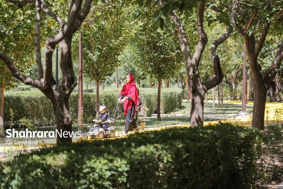 گزارش تصویری | آیین بهره‌برداری از بوستان بانوان «نصرت» مشهد (۲ تیر ۱۴۰۴)
